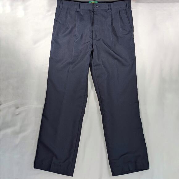 Habands Fit forever  Mens Pants 36L Navy Blue  Lined,adjustable. - Picture 1 of 8